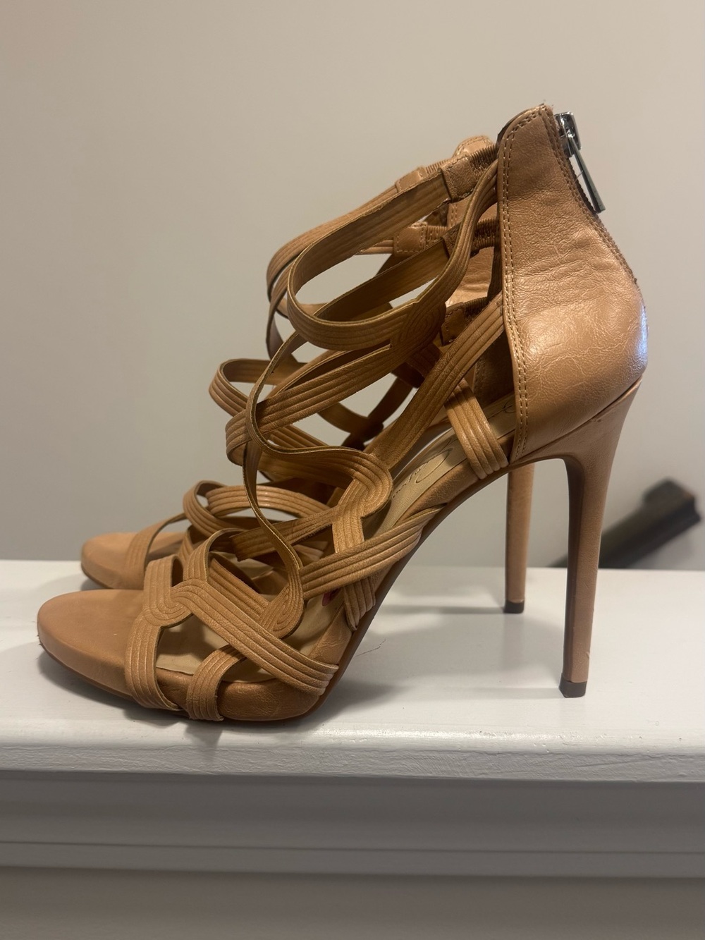 Jessica Simpson Tan Strappy Sandal